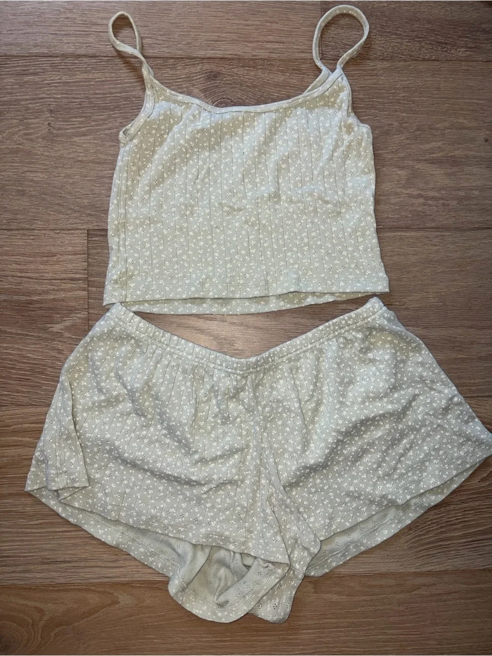 Brandy Melville pretry green lounge set